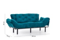 Canapea Atelier Del Sofa Nitta Triple Petrol Green imaginea #14 — magazin online Desire.md