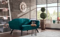 Диван Atelier Del Sofa Genzo Petrol Blue