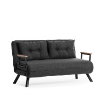 Диван Atelier Del Sofa Sando 2 Seater Dark Grey фото №11 — интернет-магазин Desire.md