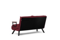 Диван Atelier Del Sofa Sando 2 Seater Maroon фото №5 — интернет-магазин Desire.md