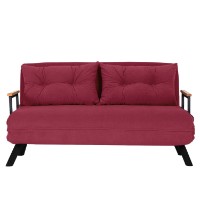 Диван Atelier Del Sofa Sando 2 Seater Maroon фото №7 — интернет-магазин Desire.md