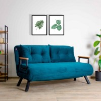 Canapea Atelier Del Sofa Sando 2 Seater Petrol Green