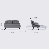 Canapea Atelier Del Sofa Sando 2 Seater Petrol Green imaginea #7 — magazin online Desire.md