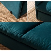 Диван Atelier Del Sofa Saga XL 2 Seater Petrol Green фото №5 — интернет-магазин Desire.md