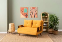 Canapea Atelier Del Sofa Cosmo Bohemian Mustard imaginea #2 — magazin online Desire.md