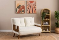 Диван Atelier Del Sofa Cosmo Teddy White фото №2 — интернет-магазин Desire.md