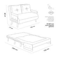 Диван Atelier Del Sofa Cosmo Teddy White фото №10 — интернет-магазин Desire.md