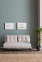 Canapea Atelier Del Sofa Sando 2 Seater Teddy Fabric White imaginea #3 — magazin online Desire.md