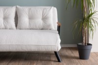 Canapea Atelier Del Sofa Sando 2 Seater Teddy Fabric White imaginea #5 — magazin online Desire.md