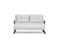 Canapea Atelier Del Sofa Sando 2 Seater Teddy Fabric White imaginea #7 — magazin online Desire.md