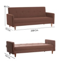 Диван Atelier Del Sofa Hiko Brown фото №7 — интернет-магазин Desire.md