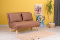Canapea Atelier Del Sofa Folde 2 Seater Brown