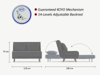 Canapea Atelier Del Sofa Folde 2 Seater Brown imaginea #7 — magazin online Desire.md