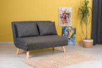 Canapea Atelier Del Sofa Folde 2 Seater Dark Grey