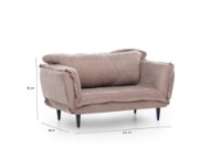 Диван Atelier Del Sofa Vino Daybed Mink GR121\01 фото №13 — интернет-магазин Desire.md