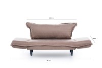 Диван Atelier Del Sofa Vino Daybed Mink GR121\01 фото №14 — интернет-магазин Desire.md