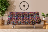 Canapea Atelier Del Sofa Misa Small Sofabed Patchwork imaginea #2 — magazin online Desire.md