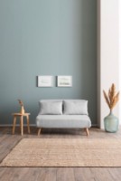 Диван Atelier Del Sofa Folde 2 Seater Teddy Fabric Grey фото №3 — интернет-магазин Desire.md