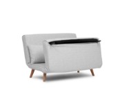 Диван Atelier Del Sofa Folde 2 Seater Teddy Fabric Grey фото №9 — интернет-магазин Desire.md