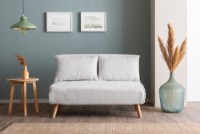 Canapea Atelier Del Sofa Folde 2 Seater Teddy Fabric White imaginea #2 — magazin online Desire.md