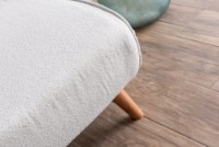 Canapea Atelier Del Sofa Folde 2 Seater Teddy Fabric White imaginea #6 — magazin online Desire.md