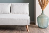 Canapea Atelier Del Sofa Folde 2 Seater Teddy Fabric White imaginea #7 — magazin online Desire.md