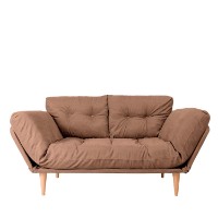 Canapea Atelier Del Sofa Nina Daybed Light Brown GR102 imaginea #2 — magazin online Desire.md