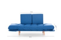 Canapea Atelier Del Sofa Nina Daybed Parliament Blue GR108 imaginea #9 — magazin online Desire.md