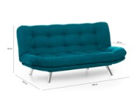 Canapea Atelier Del Sofa Misa Sofabed Petrol Green imaginea #9 — magazin online Desire.md