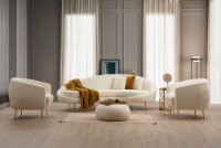 Canapea Atelier Del Sofa Eses Cream Bouclett imaginea #4 — magazin online Desire.md
