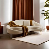 Canapea Atelier Del Sofa Eses Cream Bouclett imaginea #6 — magazin online Desire.md