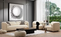 Canapea Atelier Del Sofa Victoria Cream Bouclette