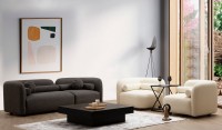 Canapea Atelier Del Sofa Victoria Grey Bouclette imaginea #2 — magazin online Desire.md