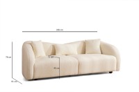 Canapea Atelier Del Sofa Venedik Cream imaginea #12 — magazin online Desire.md