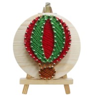 Pictură cu fir New World Balloon 11x11cm (DHAA28333)
