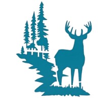Șablon New World Deer In The Forest (S103)