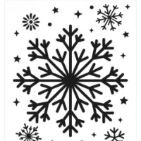 Șablon New World Snowflake (S1A)
