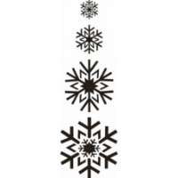 Șablon New World Snowflakes (BS-F-5)