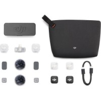 Microfon DJI Mic Mini 2 2TX + 1 Mobile RX + Charging Case Black imaginea #3 — magazin online Desire.md