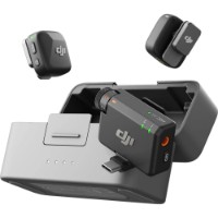 Microfon DJI Mic Mini 2 2TX + 1RX + Charging Case Black imaginea #3 — magazin online Desire.md
