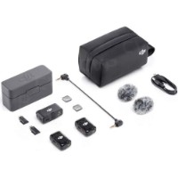 Microfon DJI Mic Mini 2 2TX + 1RX + Charging Case Black imaginea #4 — magazin online Desire.md