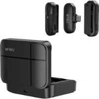 Microfon WiWU Wi-WM003 mini 2 in 1 Black imaginea #2 — magazin online Desire.md