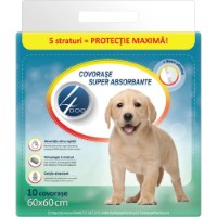 Covorase Absorbante 4Dog 60x60cm 10pcs