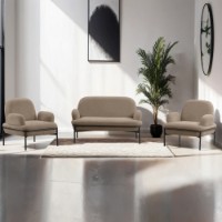 Set mobilă moale Atelier Del Sofa Aster Cappuccino