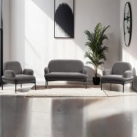 Set mobilă moale Atelier Del Sofa Aster Grey