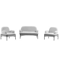 Комплект мягкой мебели Atelier Del Sofa Aster White фото №2 — интернет-магазин Desire.md