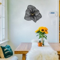 Настенные часы Wallity Azalea Black (APS039) фото №3 — интернет-магазин Desire.md