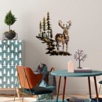 Panou decorativ Wallity Deer 3 imaginea #2 — magazin online Desire.md