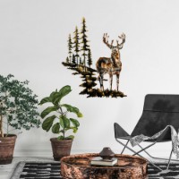 Panou decorativ Wallity Deer 3 imaginea #3 — magazin online Desire.md