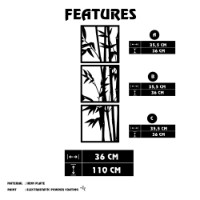 Panou decorativ Wallity Tuyunju imaginea #6 — magazin online Desire.md